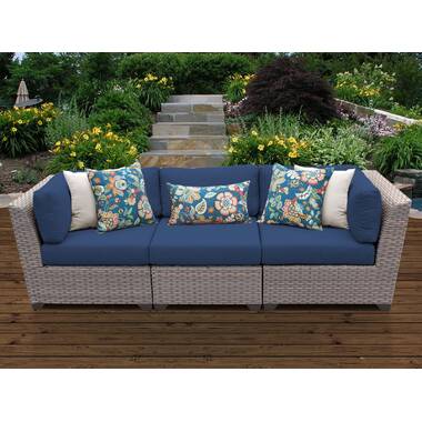 Wayfair rattan corner online sofa